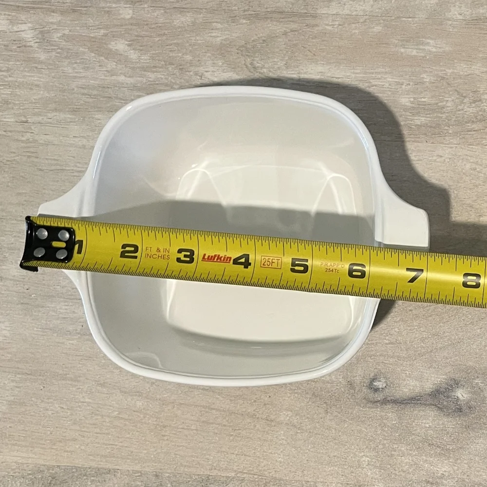 Vintage & In Perfect Condition Corning Ware All White P-43-B Casserole